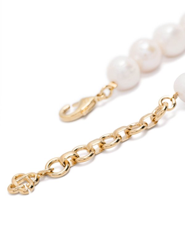 CASABLANCA: Necklaces & Chokers online - Medium Pearl Logo Necklace