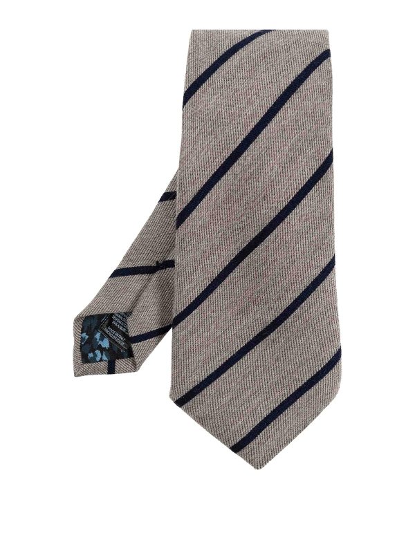 PAUL SMITH: ties & bow ties - Spaced Stripes tie