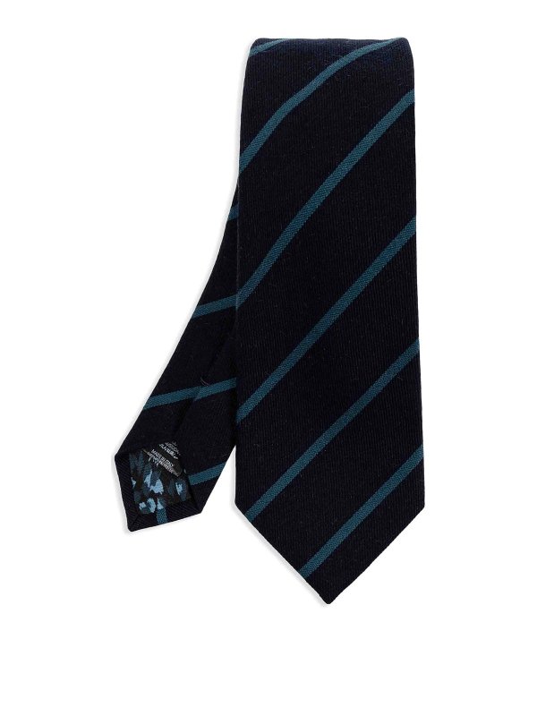 PAUL SMITH: ties & bow ties - Spaced Stripes tie