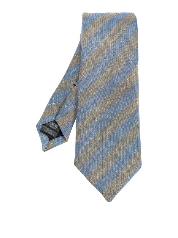 PAUL SMITH: Corbatas y pajaritas - Corbata - Azul