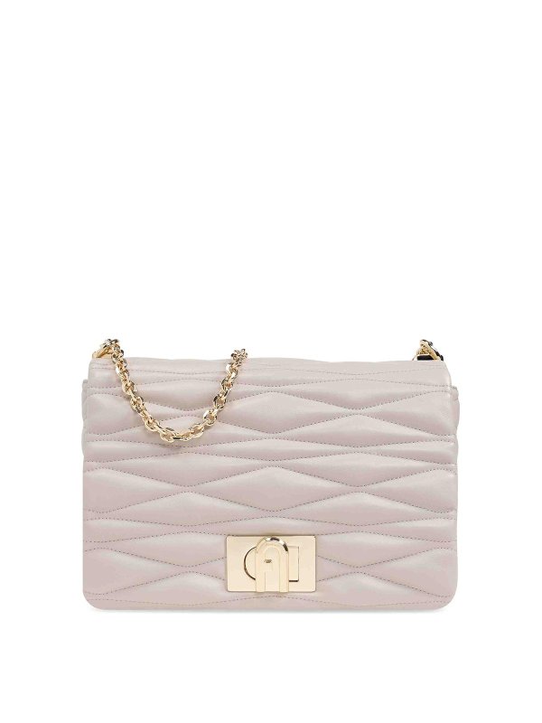 FURLA: クロスボディバッグ - クロスボディバッグ - オレンジ