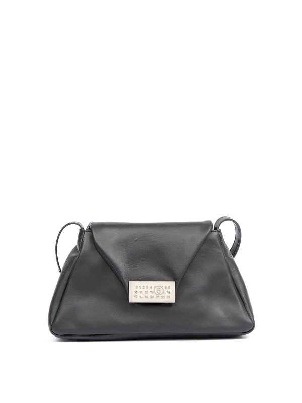 MM6 MAISON MARGIELA: クロスボディバッグ - クロスボディバッグ - 黒