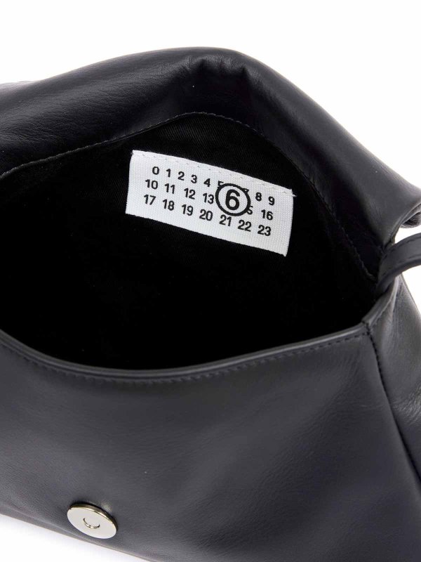 クロスボディバッグ - 黒 shop online: MM6 MAISON MARGIELA