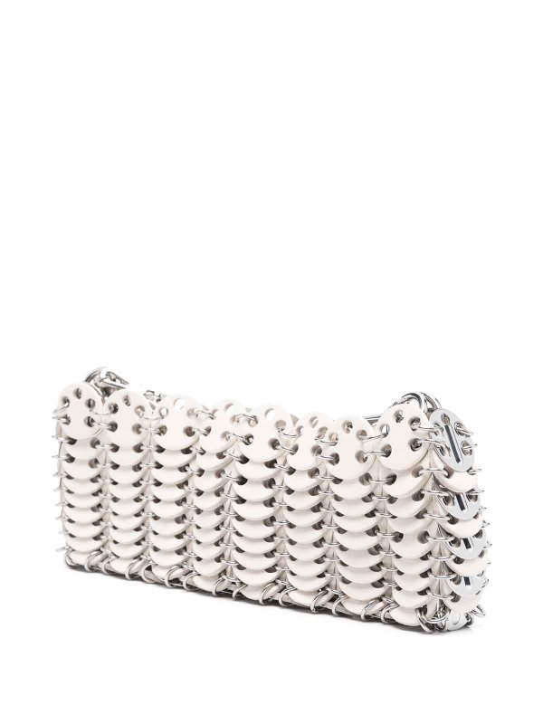 Bolsa Bandolera - Plata shop online: RABANNE