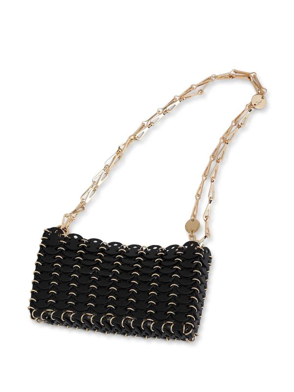 クロスボディバッグ - 黒 shop online: RABANNE