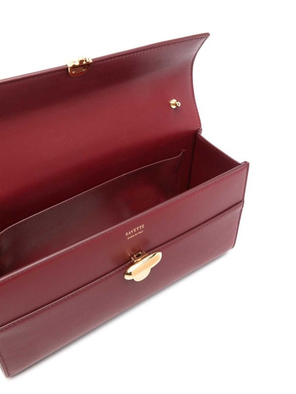 クロスボディバッグ - 赤 shop online: SAVETTE