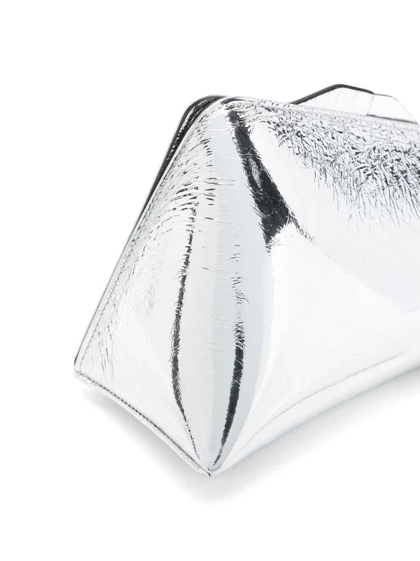 The Best Shops The Attico: クラッチバッグ - クラッチバッグ - 銀