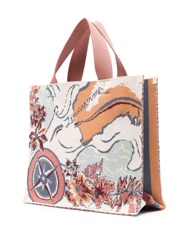 ZIMMERMANN: トートバッグ online - トートバッグ - ヌードカラー