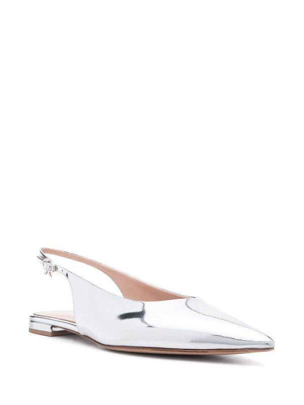Gianvito Rossi: flat shoes online - Point Sling Back Ballerina