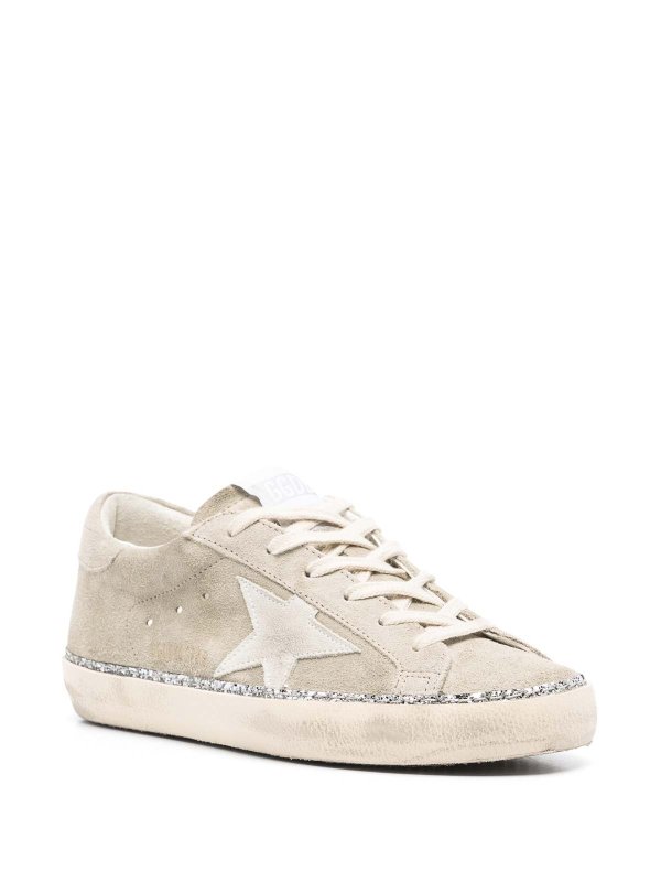 GOLDEN GOOSE: trainers online - Leather sneakers