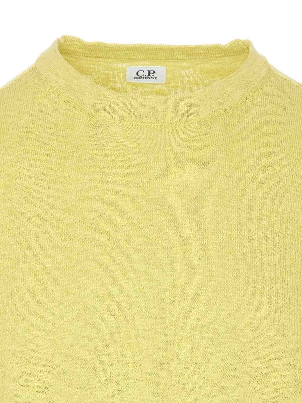 Suéter Cuello Redondo - Amarillo shop online: C.P. COMPANY