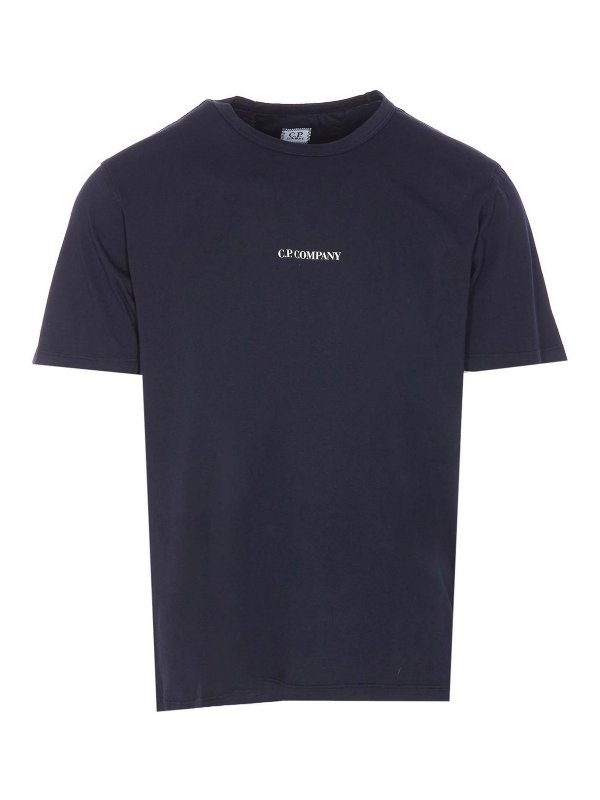 C.P. COMPANY: Suéteres con cuello pico - Suéter Cuello Redondo - Azul