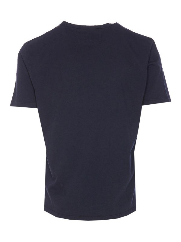 C.P. COMPANY: Suéteres con cuello pico online - Suéter Cuello Redondo - Azul