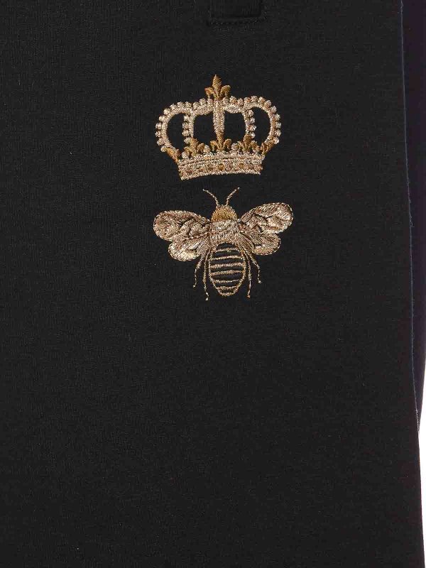 The Best Shops DOLCE & GABBANA: スウェットパンツ - トラックスーツ ボトムス - 黒