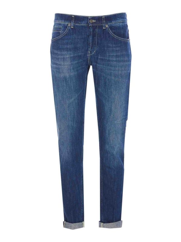 DONDUP: Bootcut - Bootcut Jeans - Blau