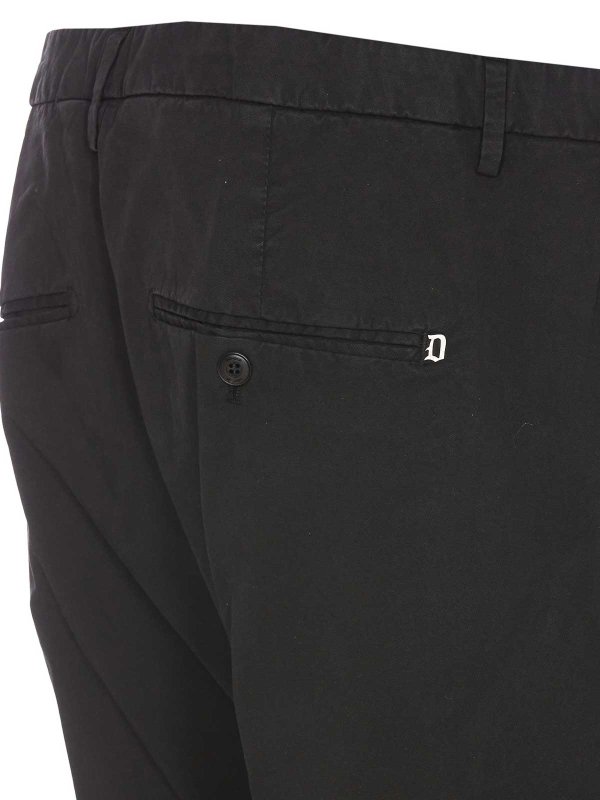 The Best Shops DONDUP: Casual Hosen - Casual Hose - Schwarz