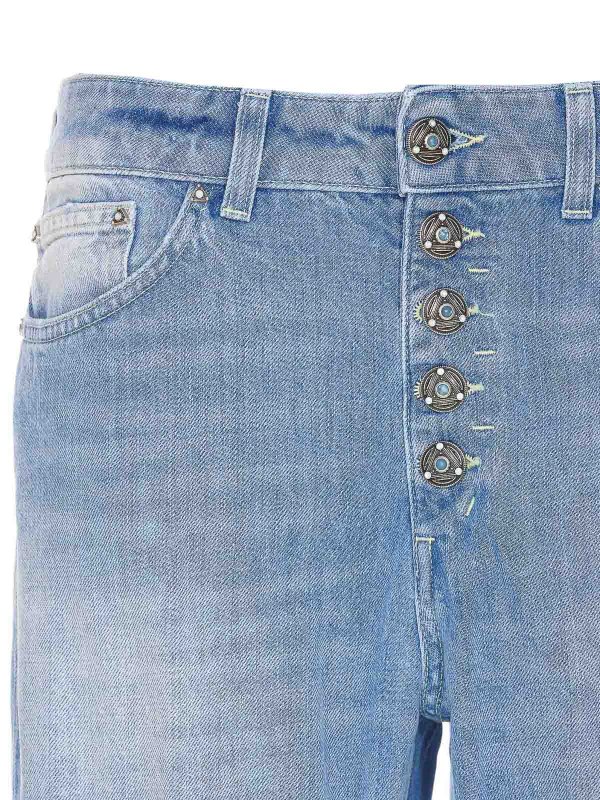 ブーツカットジーンズ - ブルー shop online: DONDUP