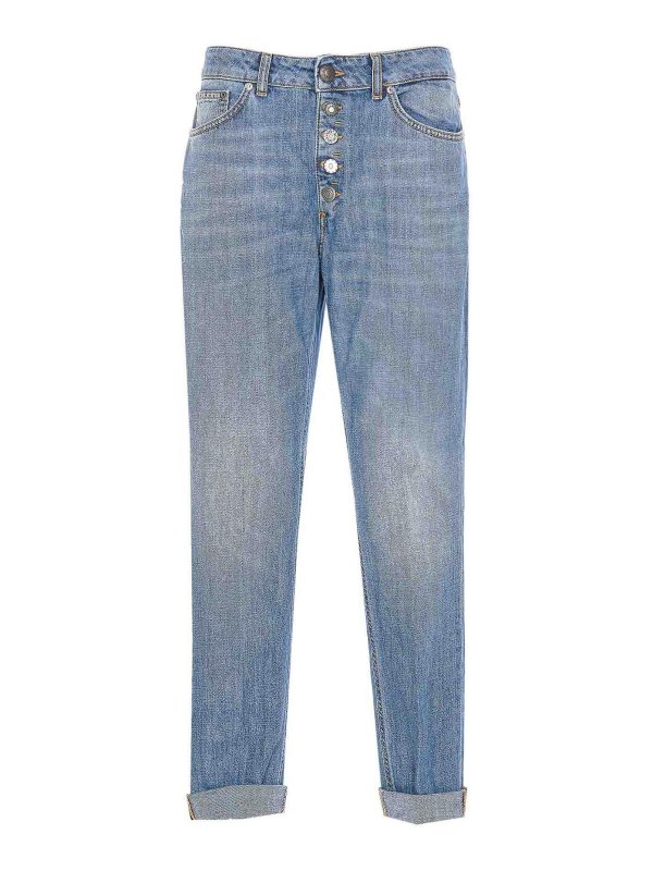 DONDUP: Bootcut - Bootcut Jeans - Blau