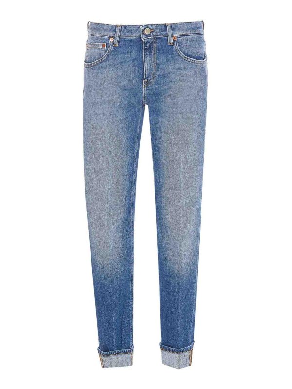 DONDUP: Bootcut - Bootcut Jeans - Blau