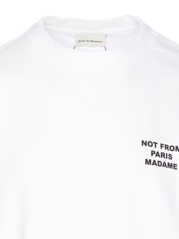 Camiseta - Blanco shop online: DRÔLE DE MONSIEUR