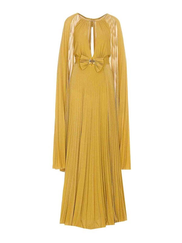ELISABETTA FRANCHI: knee length dresses - Red Carpet Dress