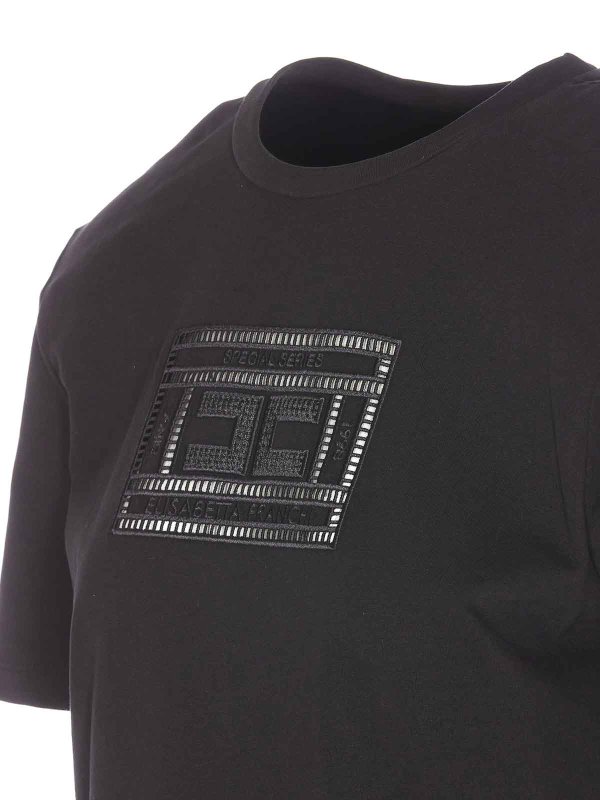 The Best Shops ELISABETTA FRANCHI: Suéteres con cuello pico - Suéter Cuello Redondo - Negro