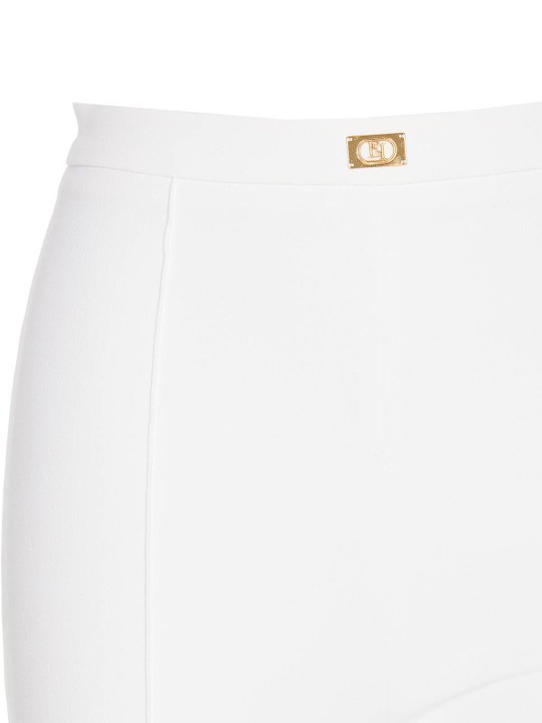 Casual Hose - Weiß shop online: ELISABETTA FRANCHI