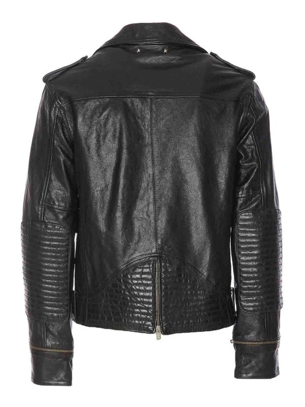 GOLDEN GOOSE: giacche in pelle online - Giacca in pelle