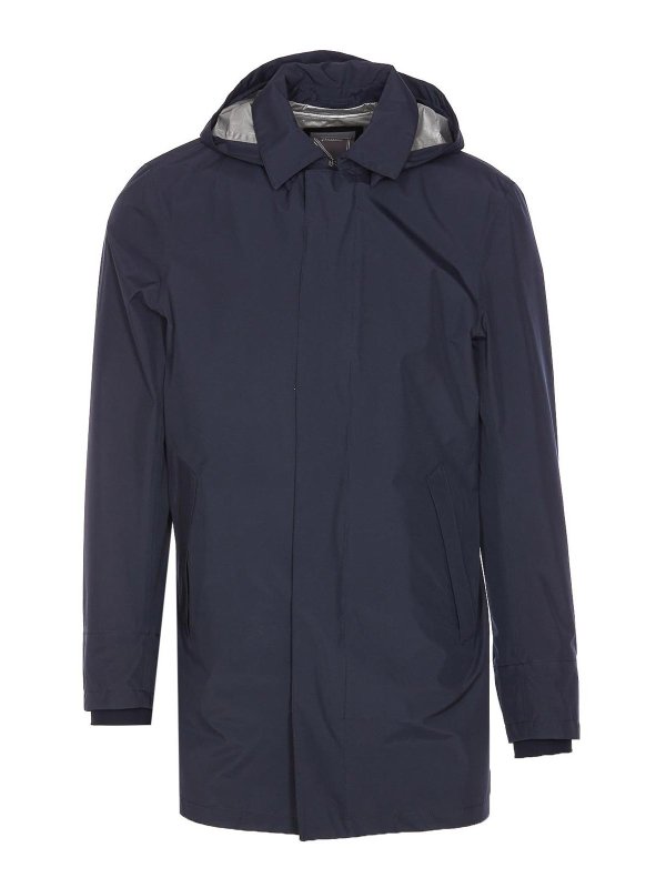 HERNO: Parkas - Parka - Blau