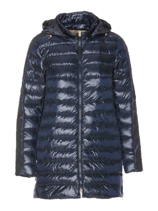 HERNO: ダウン・ハイテクジャケット - ダウンジャケット - ブルー