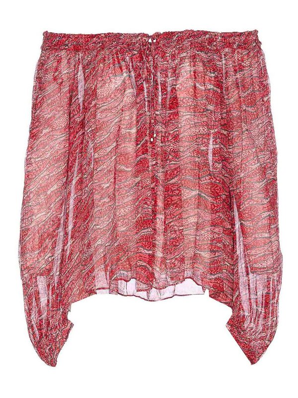Isabel Marant Etoile: トップス＆タンクトップ - トップ/タンクトップ - 赤
