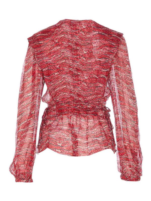 Isabel Marant Etoile: Camisas online - Camisa - Rojo