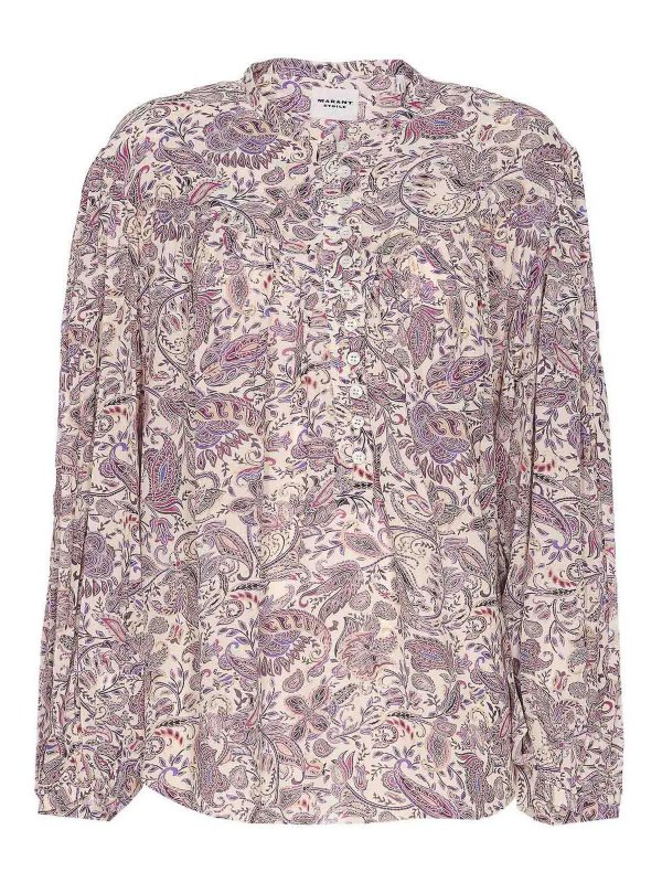 Isabel Marant Etoile: Chemises - Chemise - Violet