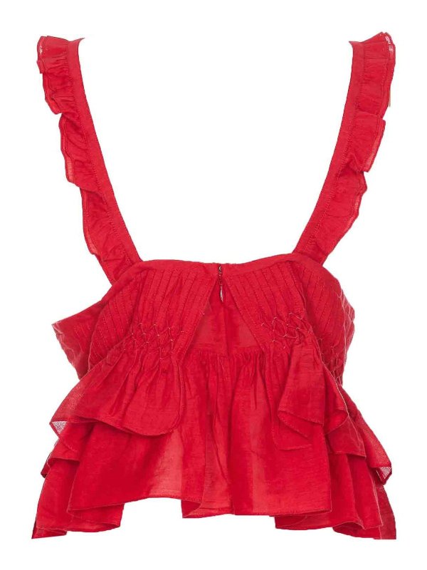 Isabel Marant Etoile: Tops & Débardeurs online - Top - Rouge