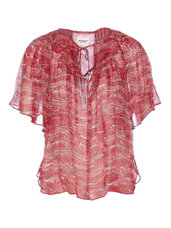 Isabel Marant Etoile: トップス＆タンクトップ - トップ/タンクトップ - 赤