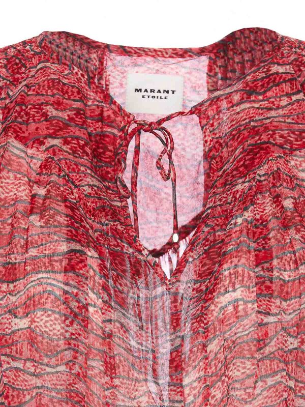 トップ/タンクトップ - 赤 shop online: Isabel Marant Etoile