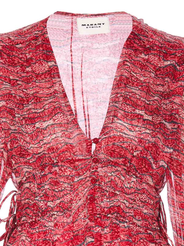 Vestido Midi - Rojo shop online: Isabel Marant Etoile