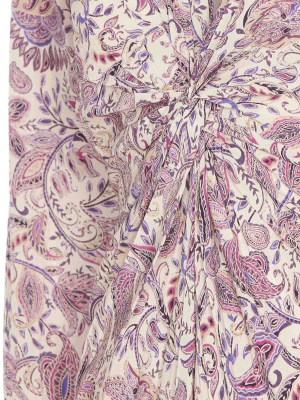 The Best Shops Isabel Marant Etoile: Knielange Kleider - Knielanges Kleid - Lila