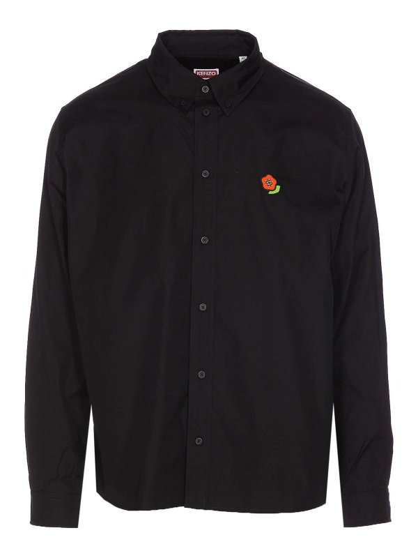 KENZO: Chemises - Chemise - Noir
