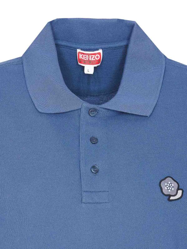 Gots  Pop Embroidered Polo shop online: KENZO