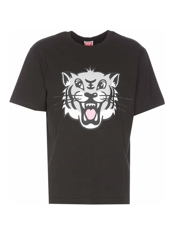 KENZO: T-shirts - T-Shirt - Noir