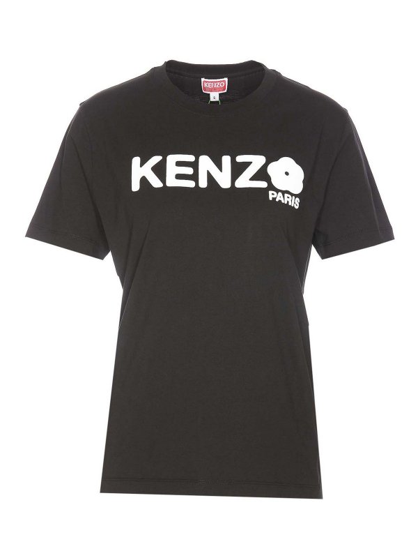 KENZO: t-shirts - Boke Flower 20 Logo T-Shirt