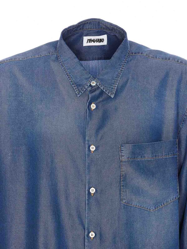 Hemd - Blau shop online: MAGLIANO