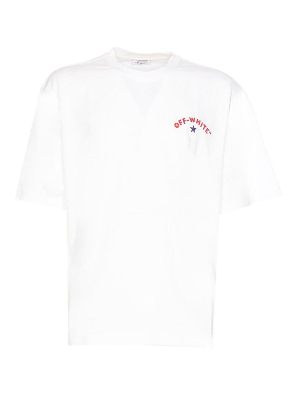 OFF-WHITE: Camisetas - Camiseta - Blanco
