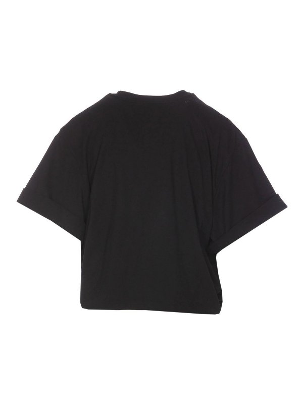 Pinko: Suéteres con cuello pico online - Suéter Cuello Redondo - Negro