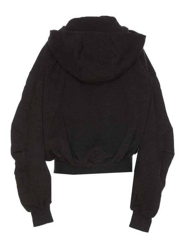 The Attico: Sweatshirts & Sweaters online - Zip Up Hoodie