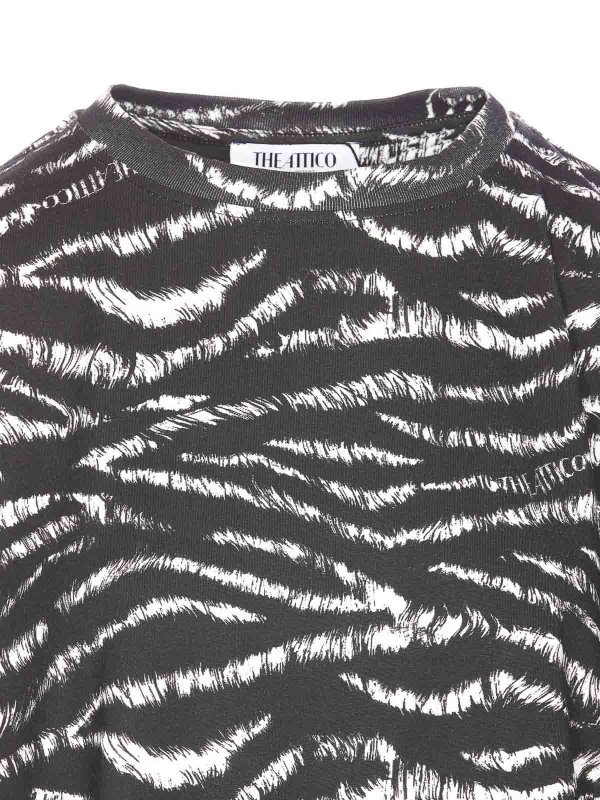 T-Shirt - Schwarz shop online: The Attico