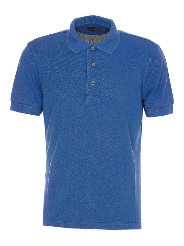 TOM FORD: Polos  - Polo - Bleu