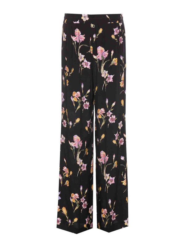 TWINSET: カジュアルトラウザー online - カジュアルパンツ - 黒