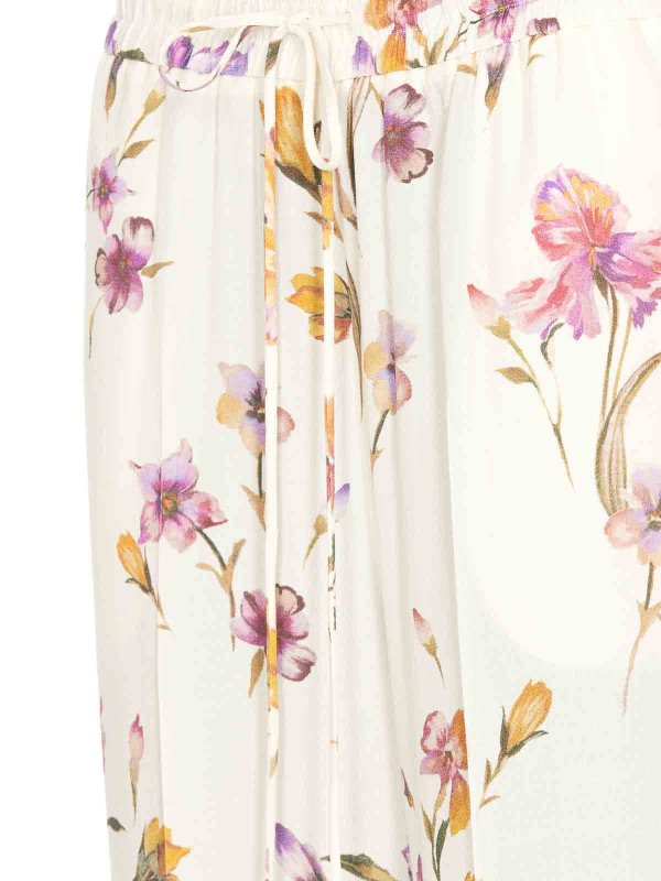 The Best Shops TWINSET: Pantalones casual - Pantalón Casual - Blanco